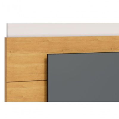 Painel Para Tv Classic 1.8 Nature Com Off White - Imcal Móveis