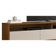 Rack Bancada Para Tv Aspen 2.2 Madeiro Canela Com Off White - Moveisaqui
