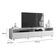 Rack Bancada Para Tv Aspen 2.2 Madeiro Canela Com Off White - Moveisaqui