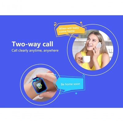 Smartwatch Infantil Smartch Mtk6261d à Prova D'água Preto Edição Padrão