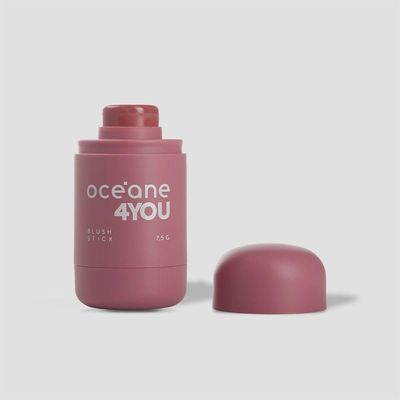 Oceane Blush Stick Bubble Rosa Escuro 7,5g