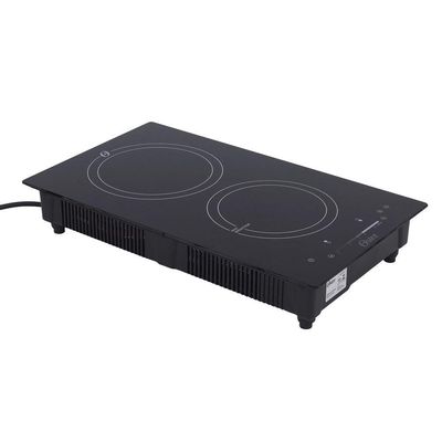 Cooktop 2 Bocas Indução Com Painel Touch Vidro Preto 2 Em 1 OTOP202 Oster 220V