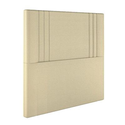 Cabeceira Estofada King 195 Cm Diamante Linho Creme