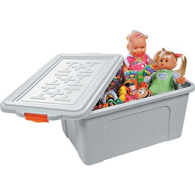 Organizador 70L com Tampa São Bernardo Única