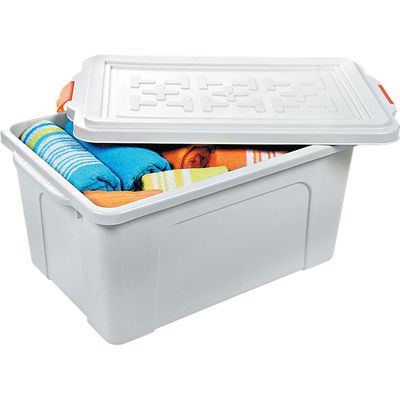 Organizador 70L com Tampa São Bernardo Única