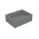 Cuba De Apoio Banheiro Quartzo Pedra 40x30cm Chumbo Fosco