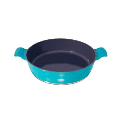 Frigideira Azul Turquesa Antiaderente Cerâmica Javali AA30cm