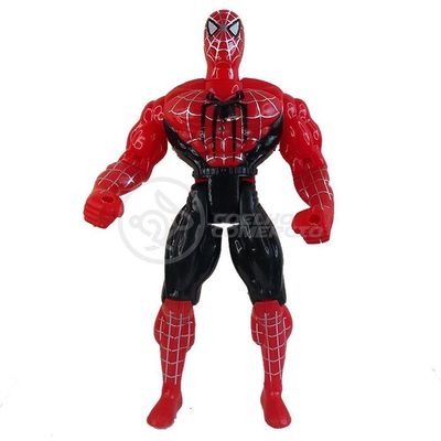 Brinquedo Boneco Vingadores Homem Aranha 25Cm + Mascara 16Cm