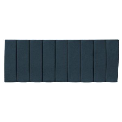 Cabeceira Painel Casal 1,40m Londres Veludo Azul Marinho Dal Poz Estofados