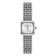 Relogio Mondaine Feminino Ref: 32989l0mvnm2 Bracelete Retangular Prateado
