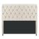 Cabeceira Estofada Cristal 160cm Queen Size Bege