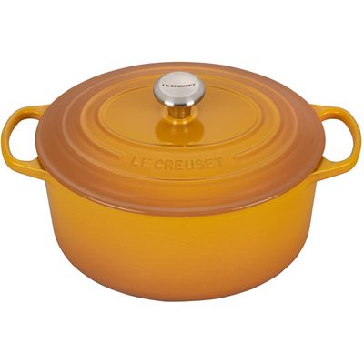 PANELA OVAL LE CREUSET 31CM SIGNATURE AMARELO NÉCTAR