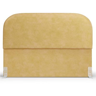Cabeceira Cama Box Queen 160cm Orgânica Lanna W01 Couríssimo Fendi - Lyam Decor