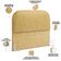 Cabeceira Cama Box Queen 160cm Orgânica Lanna W01 Couríssimo Fendi - Lyam Decor