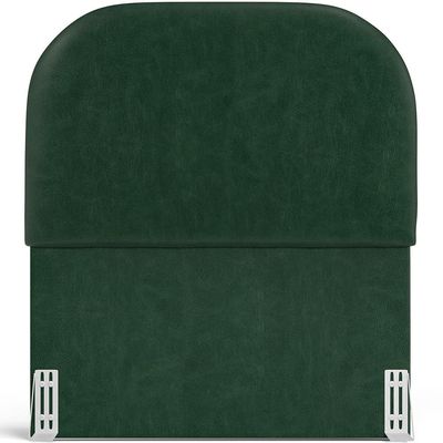Cabeceira Cama Box 100cm Orgânica Lanna W01 Couríssimo Verde - Lyam Decor
