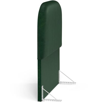 Cabeceira Cama Box 100cm Orgânica Lanna W01 Couríssimo Verde - Lyam Decor