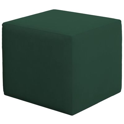 Poltrona de Amamentação com Balanço e Puff Ravena W01 Suede Verde  - Lyam Decor