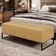 Puff Decorativo Sala de Estar Bali W01 Base Ferro 120x50 cm Couríssimo Fendi - Lyam Decor