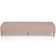Kit 02 Puffs Decorativo Sala de Estar Bali W01 Pés Palito 210x60cm Linho Rosê - Lyam Decor