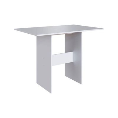 Conjunto Mesa Karla Paris Com 4 Cadeiras Branco Cacau - Indekes