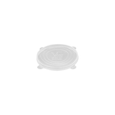 Tampa Hermetic Caps Redonda 14cm Natural em Silicone