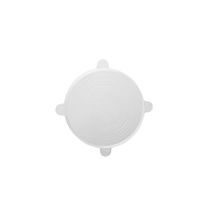 Tampa Hermetic Caps Redonda 14cm Natural em Silicone