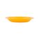 Prato Elegance Fundo Redondo 22cm Amarelo em Polipropileno