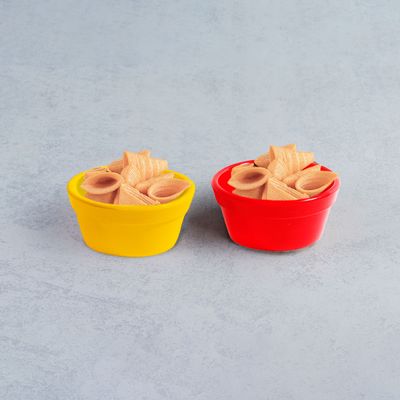 Ramequim Cheff 60ml Amarelo em Polipropileno