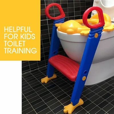 Troninho Assento Infantil Redutor Vaso Sanitario Escada Sapinho Bebe Pinico Ajustavel Desfralde Alca Menina Menino Apren