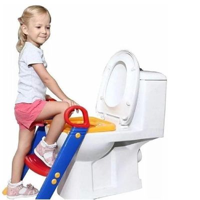 Troninho Assento Infantil Redutor Vaso Sanitario Escada Sapinho Bebe Pinico Ajustavel Desfralde Alca Menina Menino Apren
