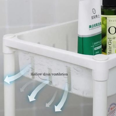 Carrinho Organizador Cozinha Multiuso Manicure Brinquedos 4 Prateleiras Fruteira Quarto Escritorio Varanda Branco