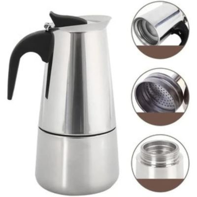 Cafeteira Italiana Em Inox  9 Xícaras - INOX