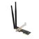 Placa PCI-E Express Wireless Dual Band 5G e 2.4G 2 Antenas  KP-T119