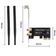 Placa PCI-E Express Wireless Dual Band 5G e 2.4G 2 Antenas  KP-T119
