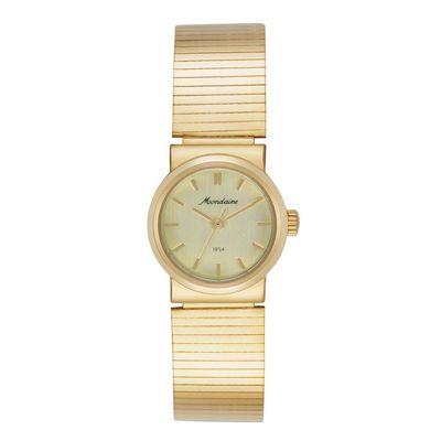 Relogio Mondaine Feminino Ref: 32922lpmvde1 Clássico Dourado 1954