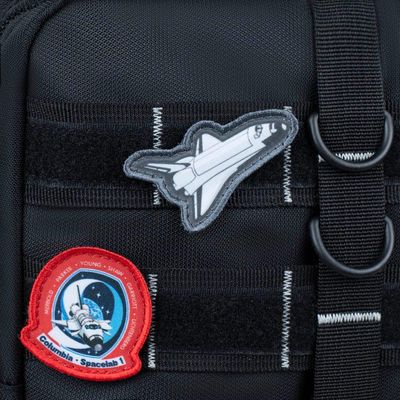 Mochila Escolar Masculina Espacial Nasa Preta U / Preto