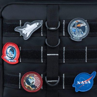 Mochila Escolar Masculina Espacial Nasa Preta U / Preto