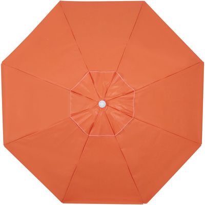 Guarda-Sol Guarapari em Bagum e Haste de Madeira 2,00m Laranja Bel 2,00m
