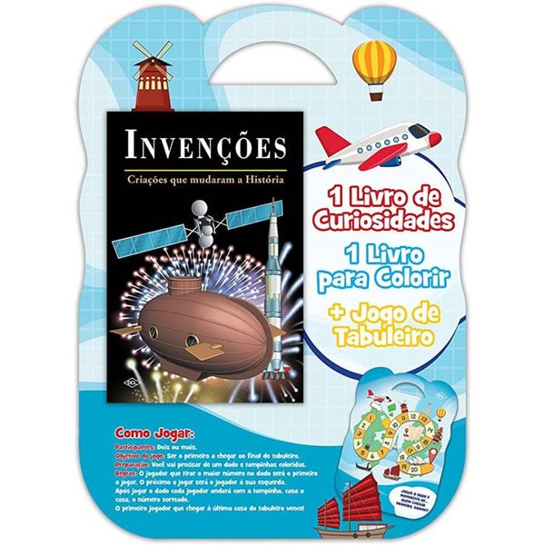 Livro Hora da Diversão - Invenções - Editora DCL