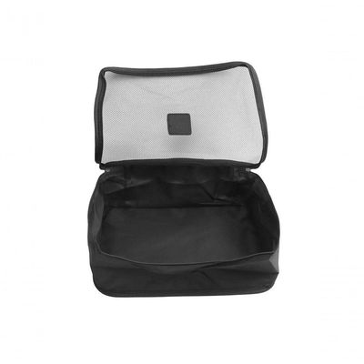 Kit Organizador De Mala Para Viagem Preto 6 Peças Quati Travel - Qko-06