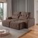 Sofa Martins M-185 02 Md.90 - V-211 Marrom
