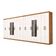 Closet Casal Duplo Rubi Premium 16 Portas C/espelho 8 Gaveta Cinamomo Branco