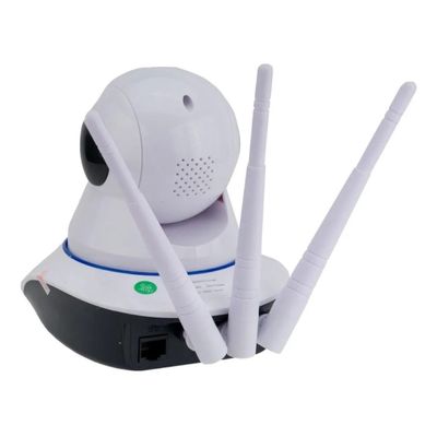 Babá Eletrônica Câmera Ip Wifi Visão Noturna S/fio 3 Antenas - BABY CAM