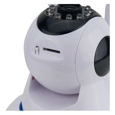Babá Eletrônica Câmera Ip Wifi Visão Noturna S/fio 3 Antenas - BABY CAM