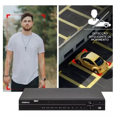 Dvr gravador INTELBRAS 32 canais Full hd + hd 1tb