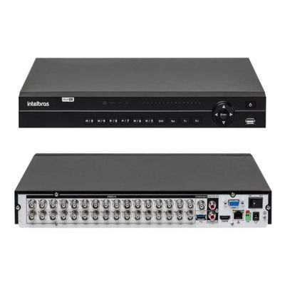 Dvr gravador INTELBRAS 32 canais Full hd + hd 1tb