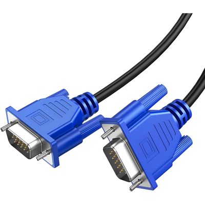 Cabo VGA Macho para Macho Monitor Vídeo Extensor 1,80m - Imagem Nítida e Conexão Estável