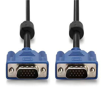 Cabo VGA Macho para Macho Monitor Vídeo Extensor 1,80m - Imagem Nítida e Conexão Estável