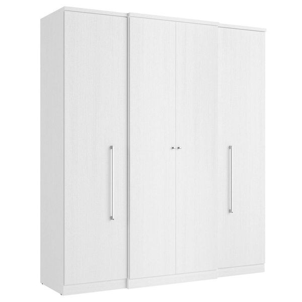 Guarda-Roupa Casal THB Splendore 4 Portas 2 Gavetas Branco