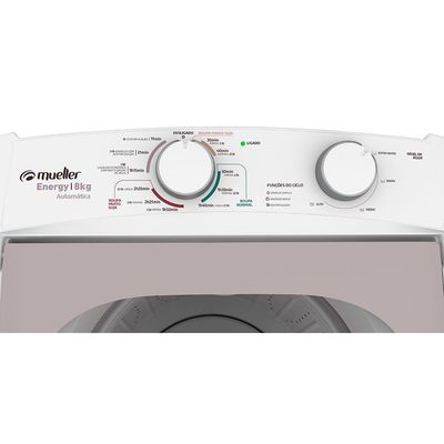 Lavadora de Roupas Mueller 8Kg Energy Automática Branco / 220V